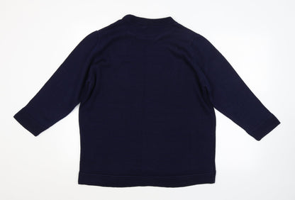 ELLIE B Womens Blue   Pullover Jumper Size 16
