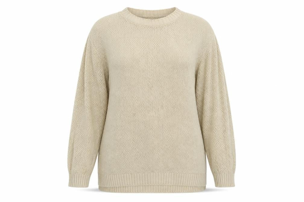 Boohoo Womens Beige   Pullover Jumper Size 18