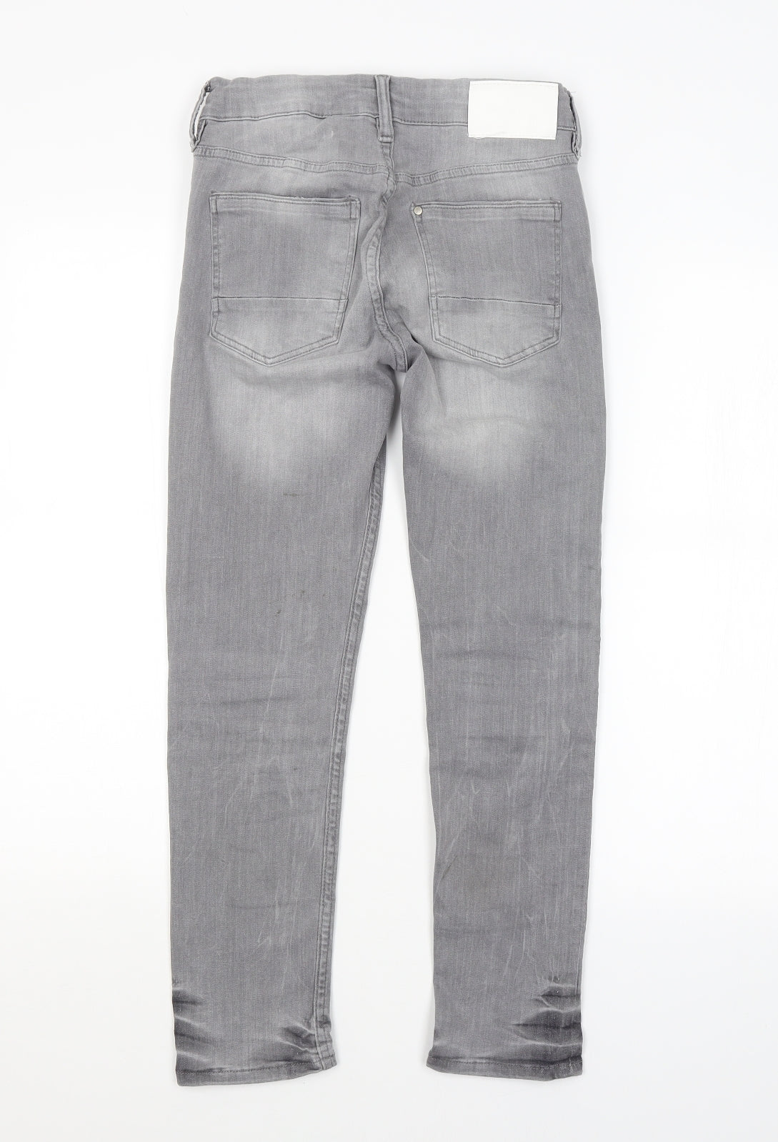 H&M Girls Grey   Skinny Jeans Size 10-11 Years