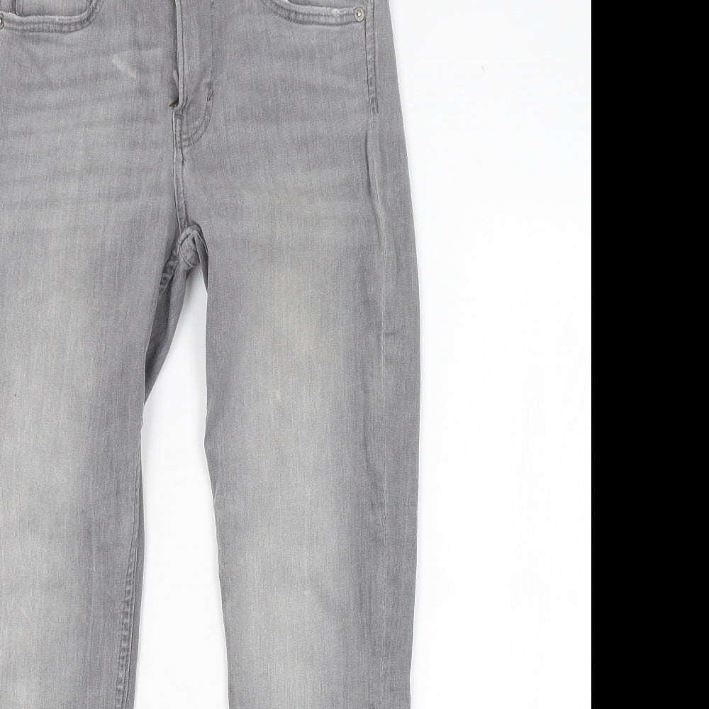 H&M Girls Grey   Skinny Jeans Size 10-11 Years