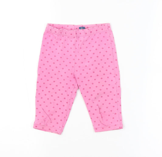 TU Girls Pink Spotted  Jogger Trousers Size 3 Years
