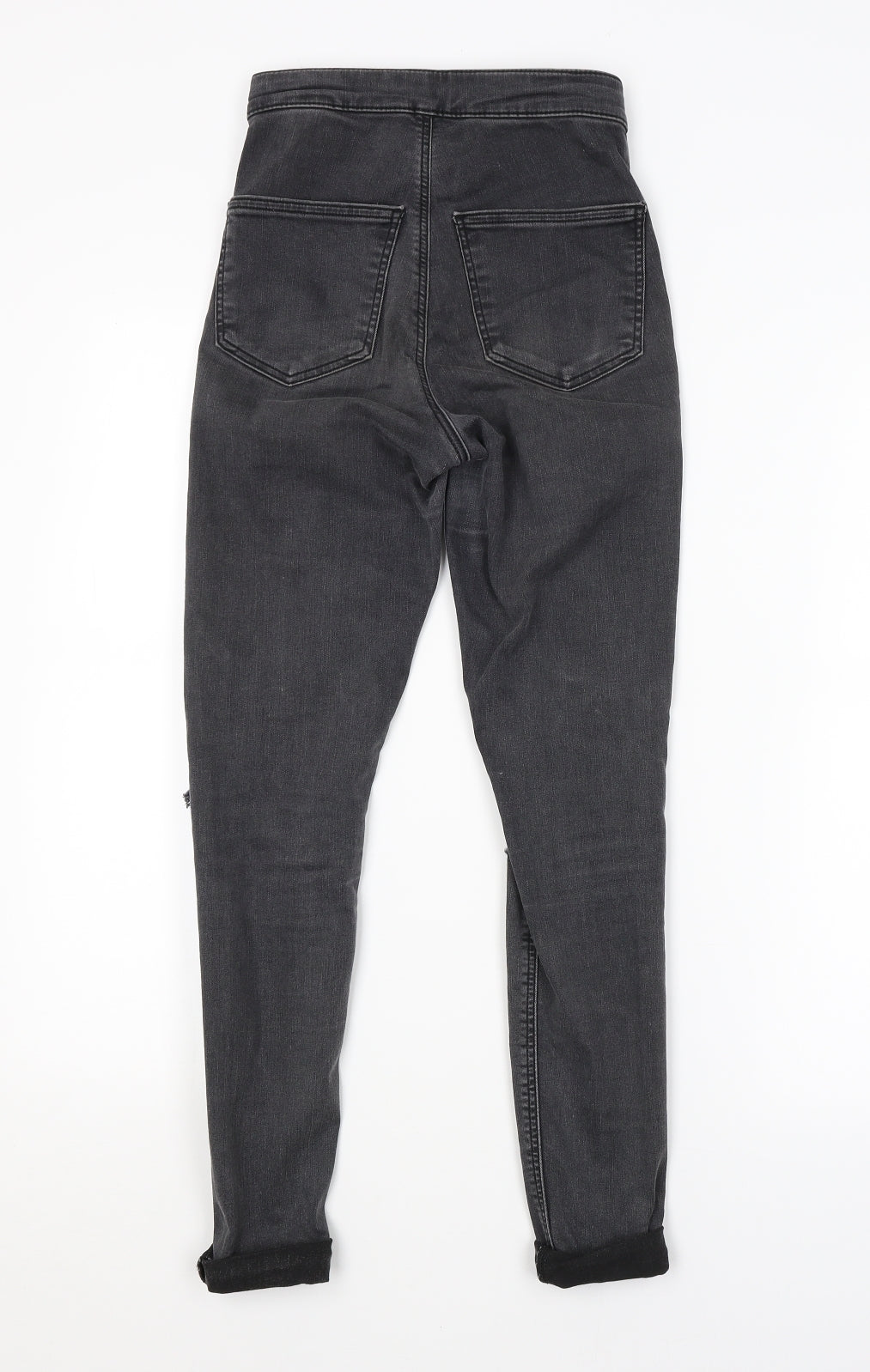 Topshop Womens Grey   Jegging Jeans Size 25 in L32 in