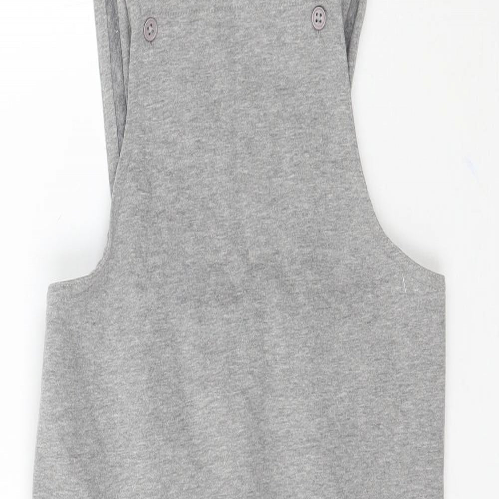 Preworn Girls Grey   Jumpsuit One-Piece Size 4-5 Years