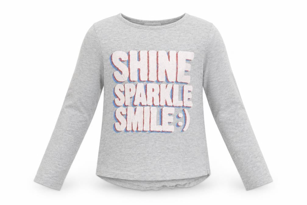I Love Girls Wear Girls Grey   Pullover Jumper Size 7 Years