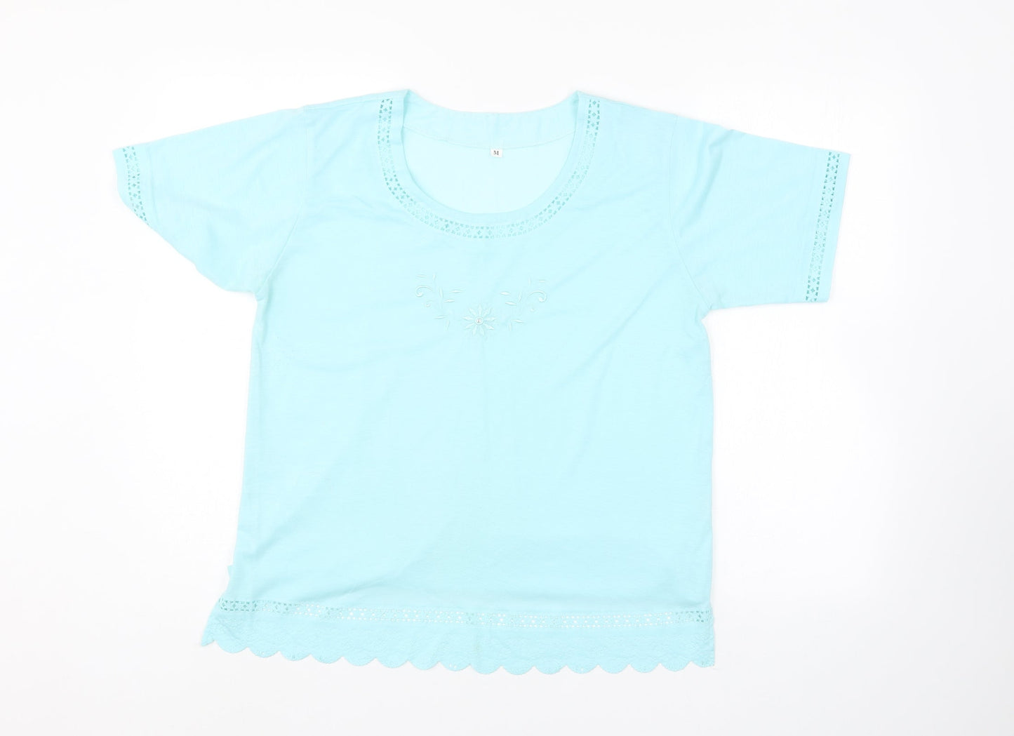Preworn Womens Blue   Basic Blouse Size M