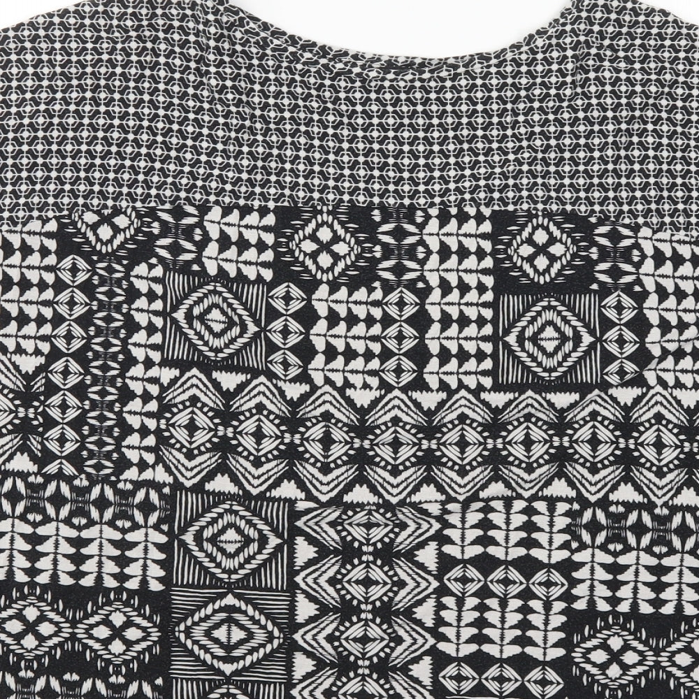 F&F Womens Black   Basic Blouse Size 14