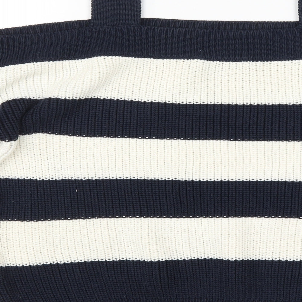George Womens Blue Striped  Pullover Jumper Size 12