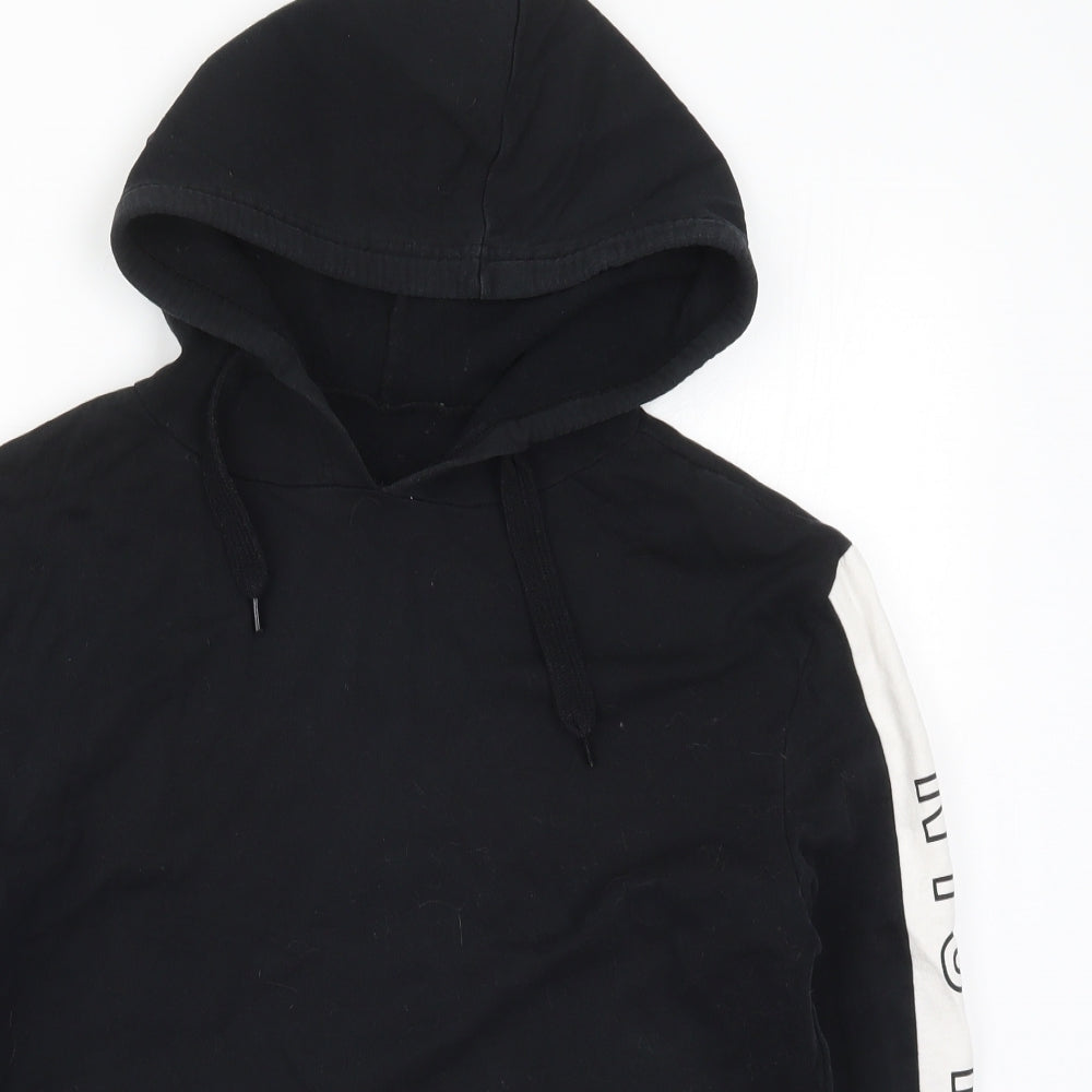 Primark Womens Black   Pullover Hoodie Size 8  - NYC 1990