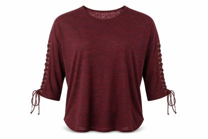 Vouley Vous Womens Red   Basic T-Shirt Size M