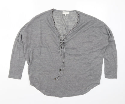 Apricot Womens Grey   Basic T-Shirt Size 8