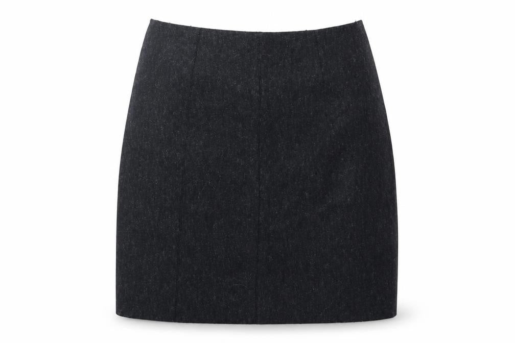 Part Two Womens Black   Straight & Pencil Skirt Size 30 in