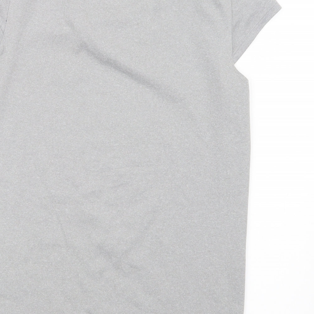 32 Degrees Girls Grey   Basic T-Shirt Size 9-10 Years