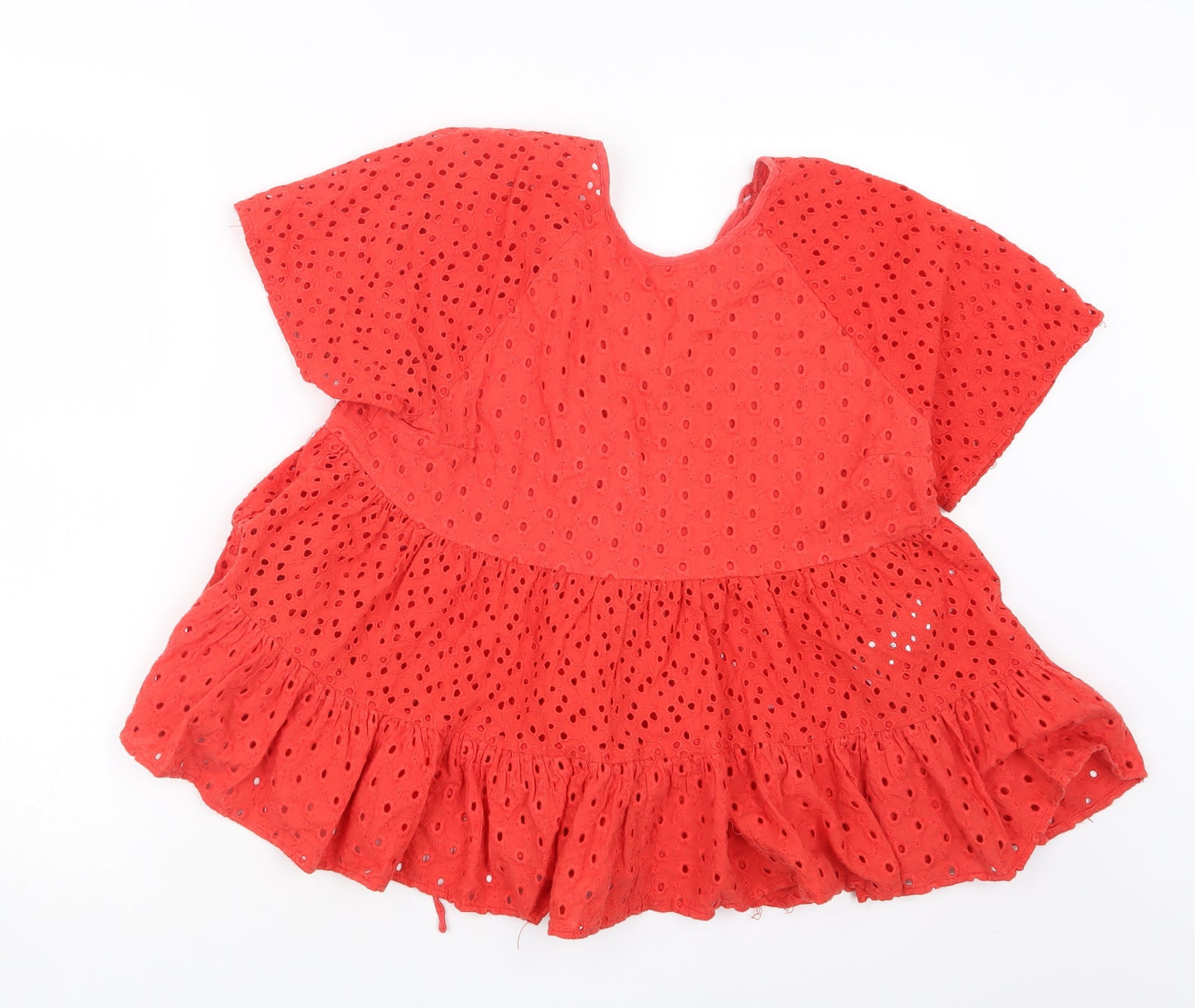 ASOS Womens Red   Basic Blouse Size 8