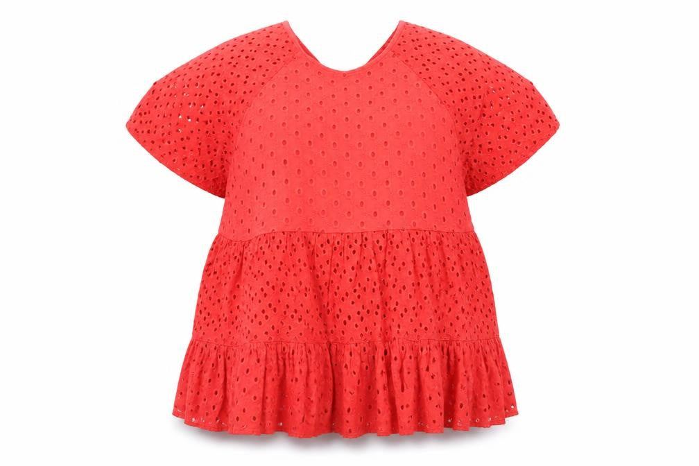 ASOS Womens Red   Basic Blouse Size 8