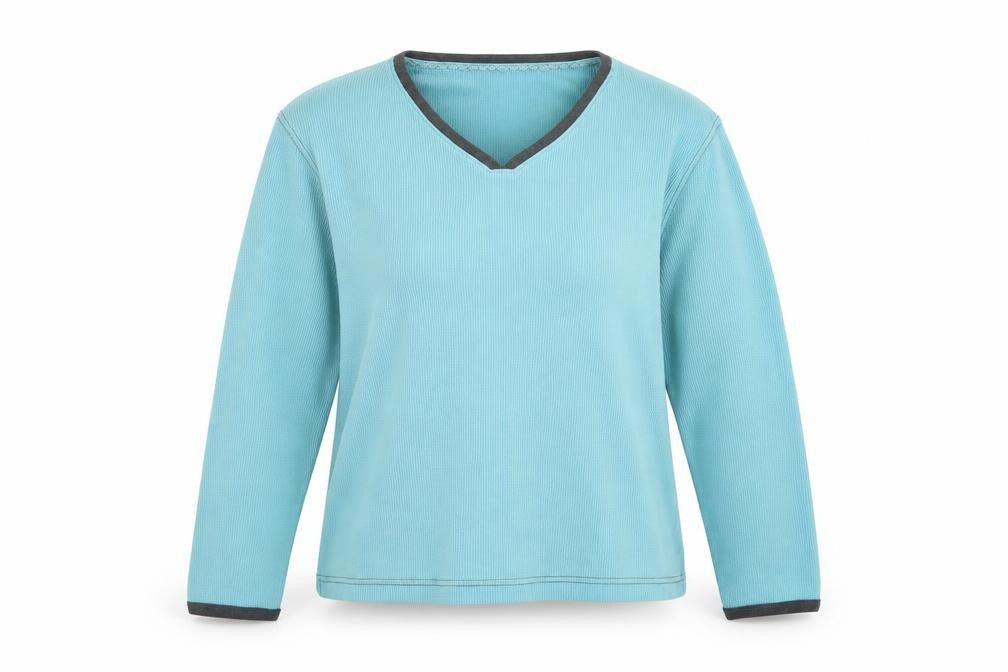 Blast Womens Blue  Knit Pullover Jumper Size M
