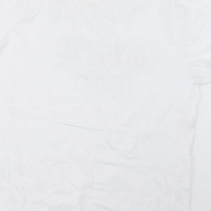 BEC Womens White   Basic T-Shirt Size XL