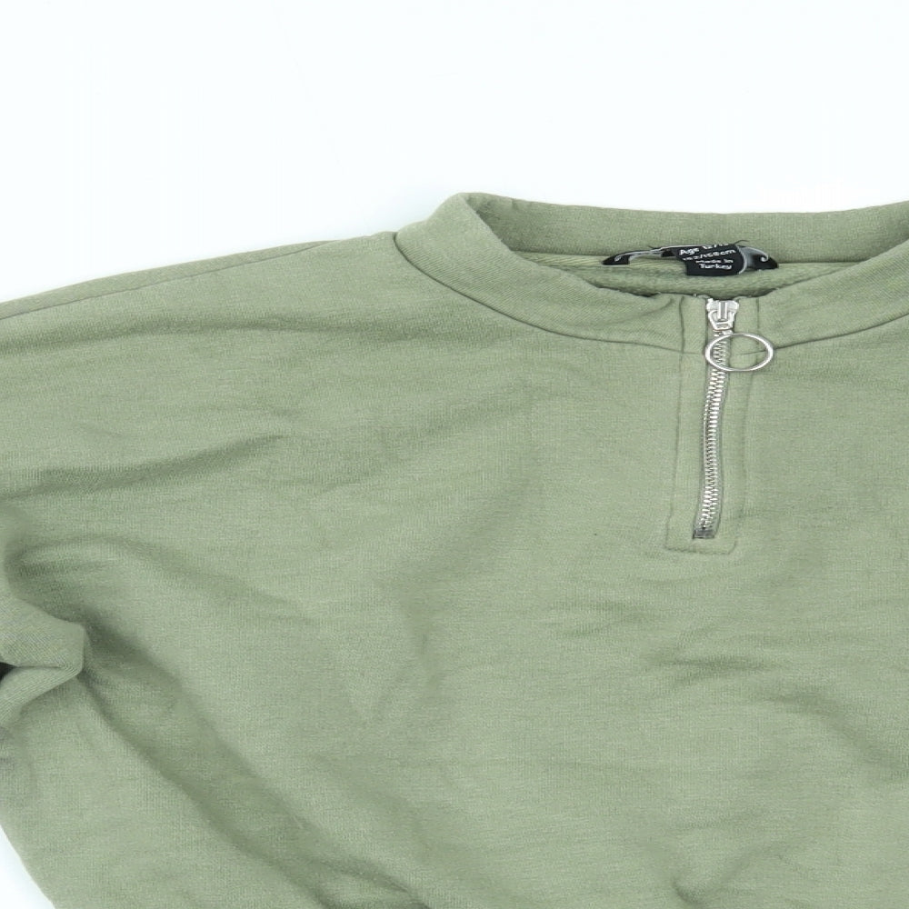 New Look Girls Green   Pullover Jumper Size 12-13 Years