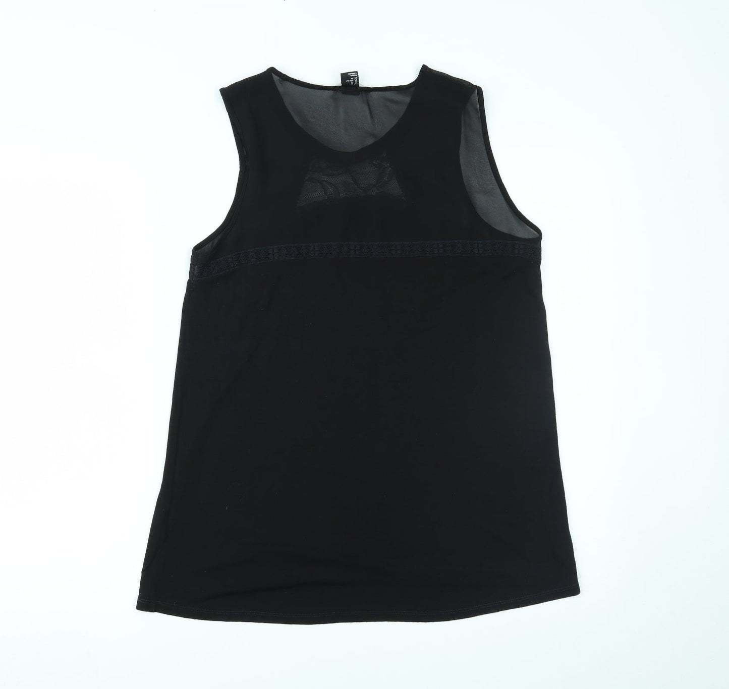 H&M Womens Black   Basic Tank Size M