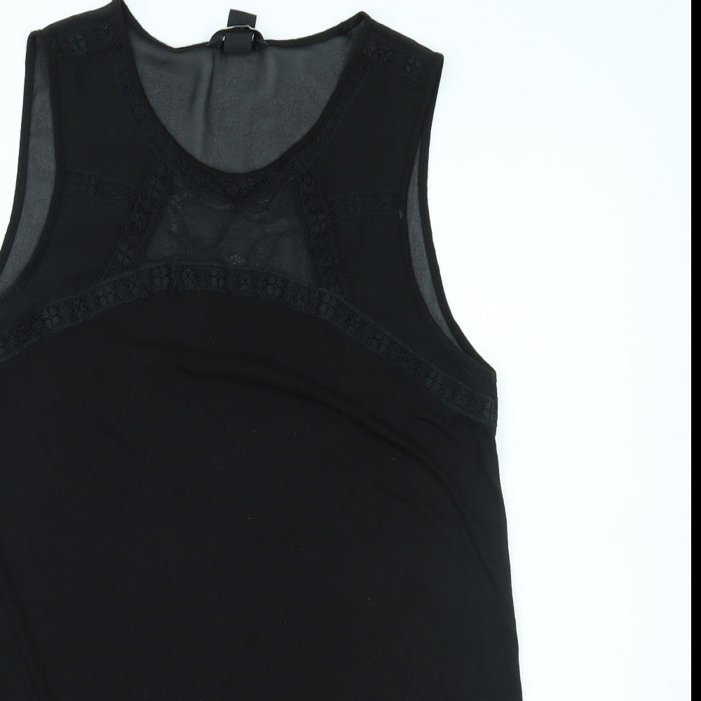 H&M Womens Black   Basic Tank Size M