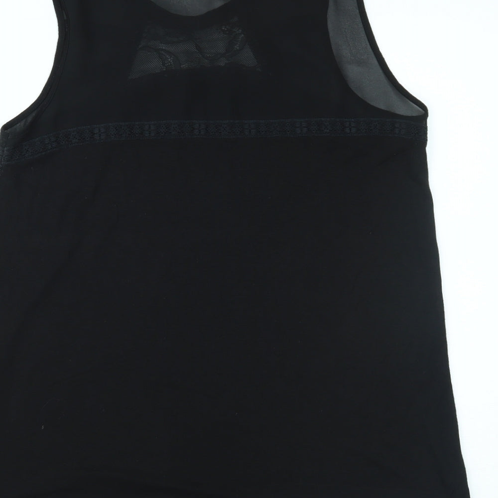 H&M Womens Black   Basic Tank Size M