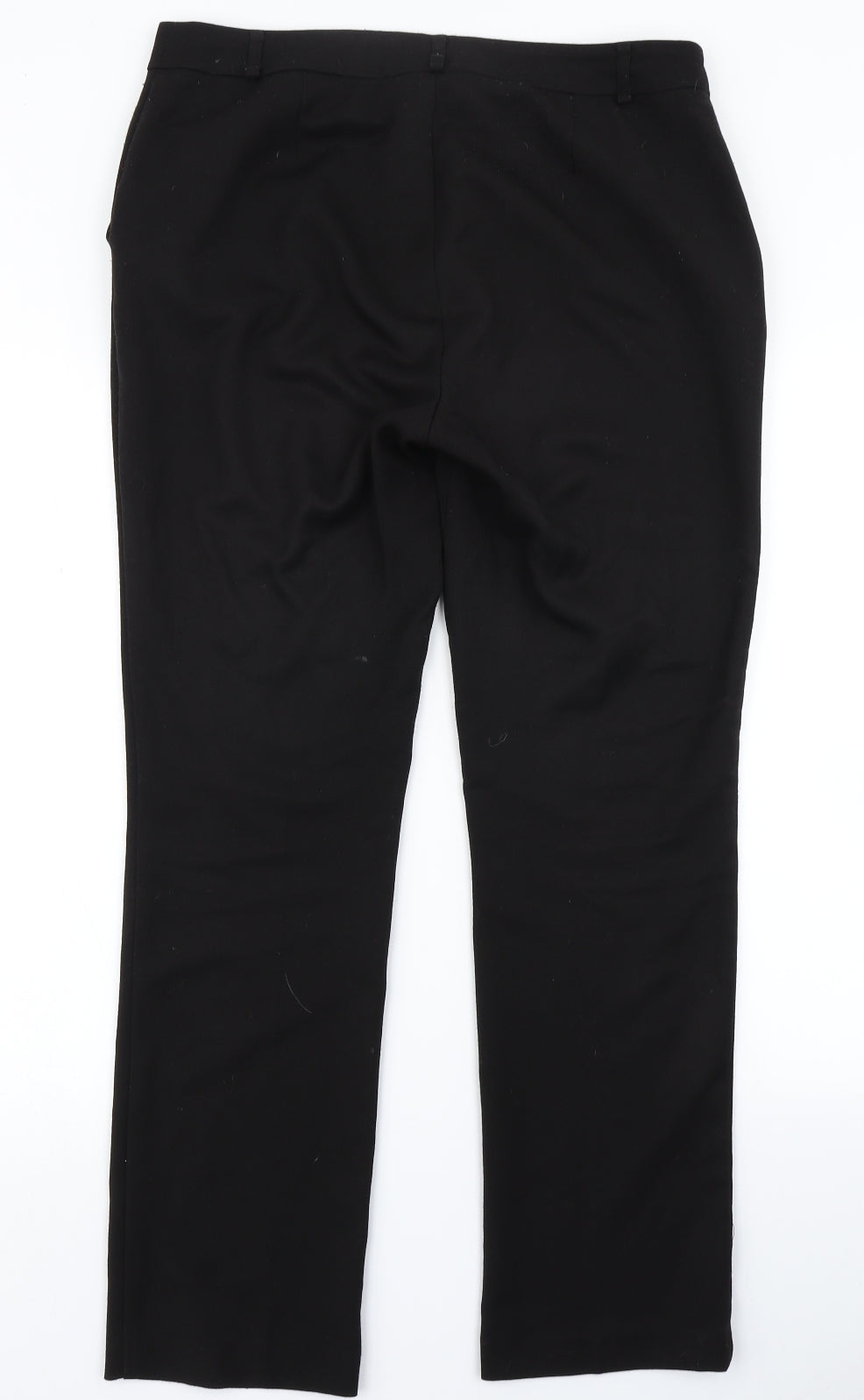 V Womens Black   Dress Pants Trousers Size 12 L29 in