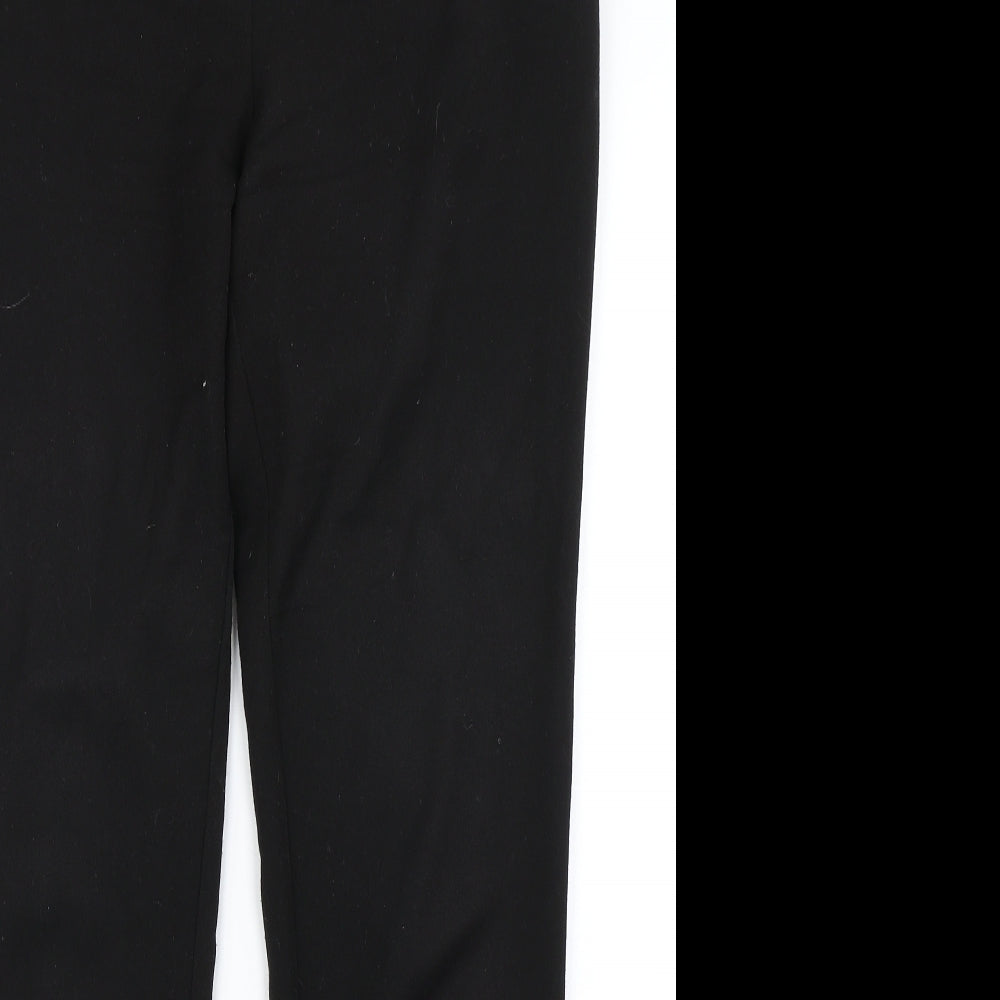 V Womens Black   Dress Pants Trousers Size 12 L29 in