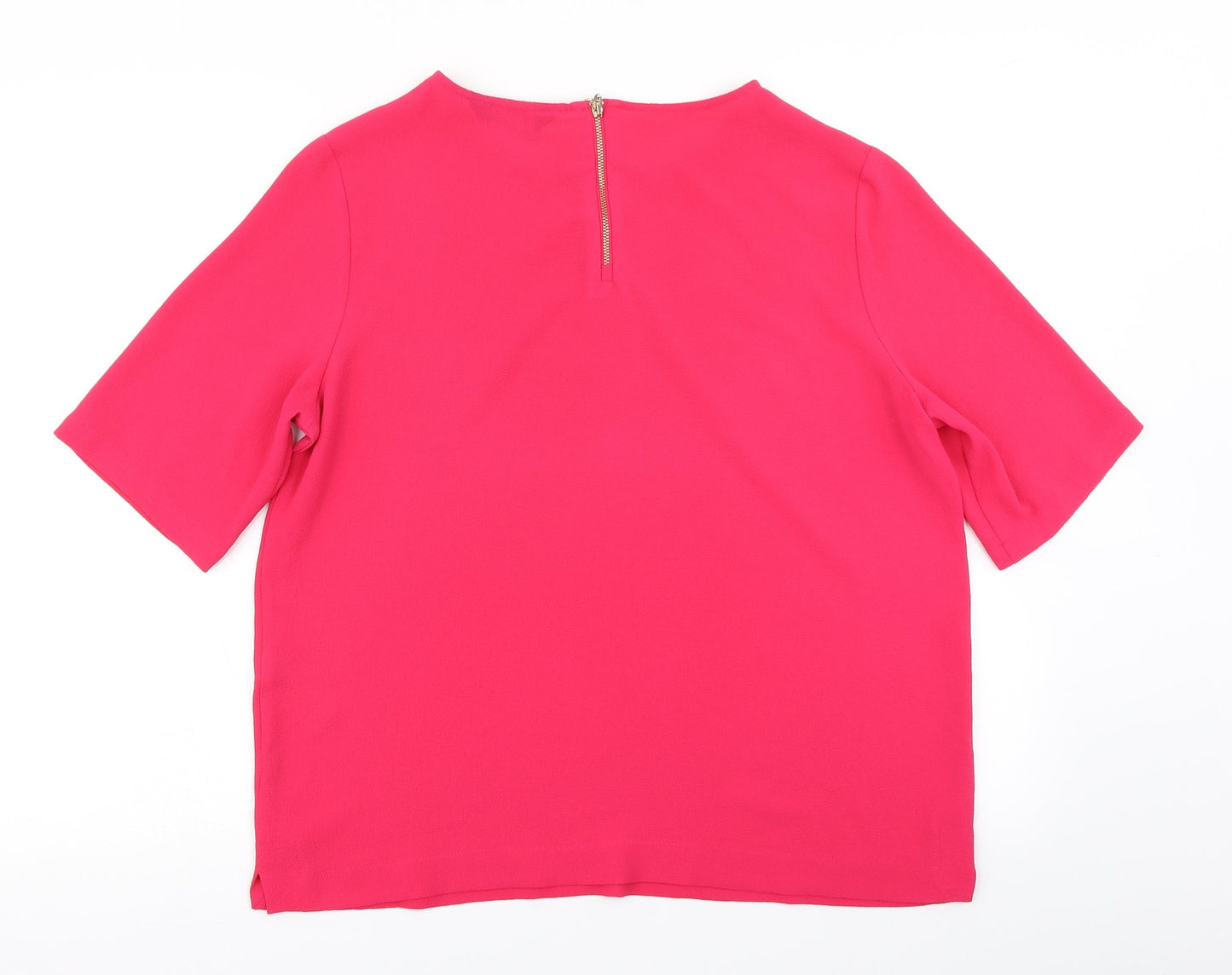 Sorothy Perkins Womens Pink   Basic Blouse Size 14