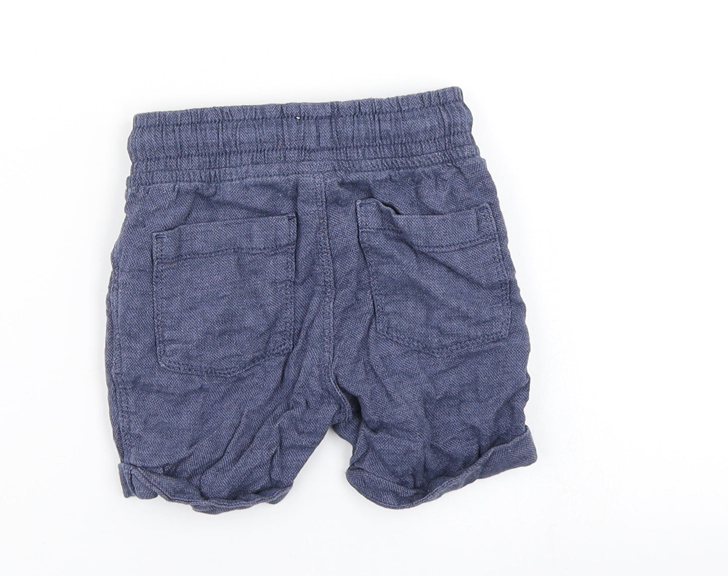 TU Boys Blue   Cropped Trousers Size 9-12 Months