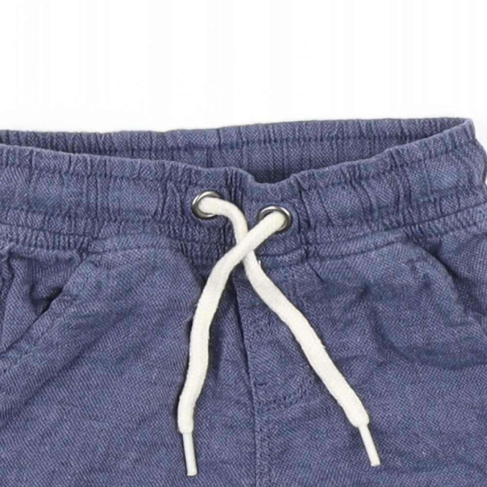 TU Boys Blue   Cropped Trousers Size 9-12 Months