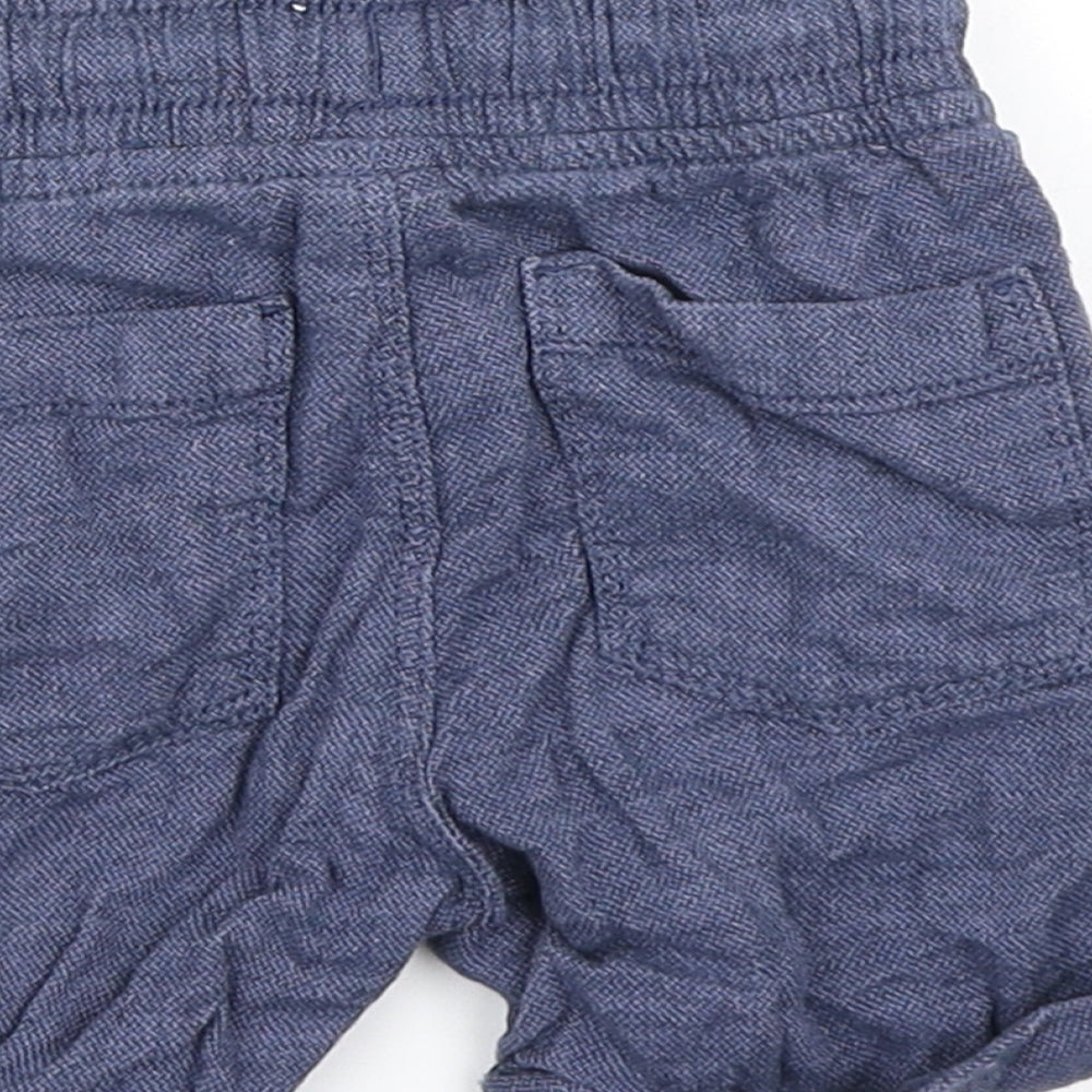 TU Boys Blue   Cropped Trousers Size 9-12 Months
