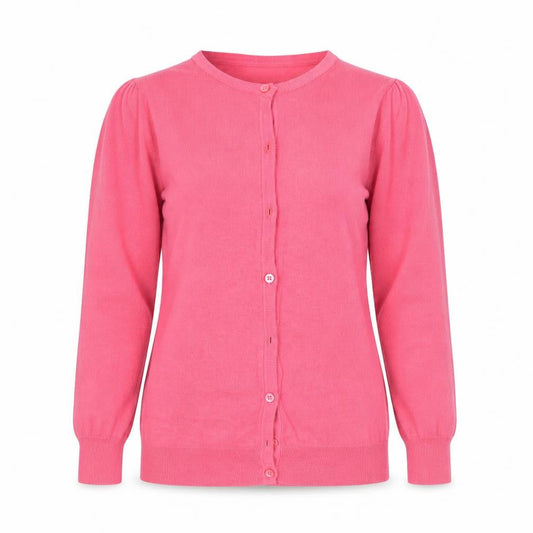 Next Womens Pink  Knit Cardigan Jumper Size 6