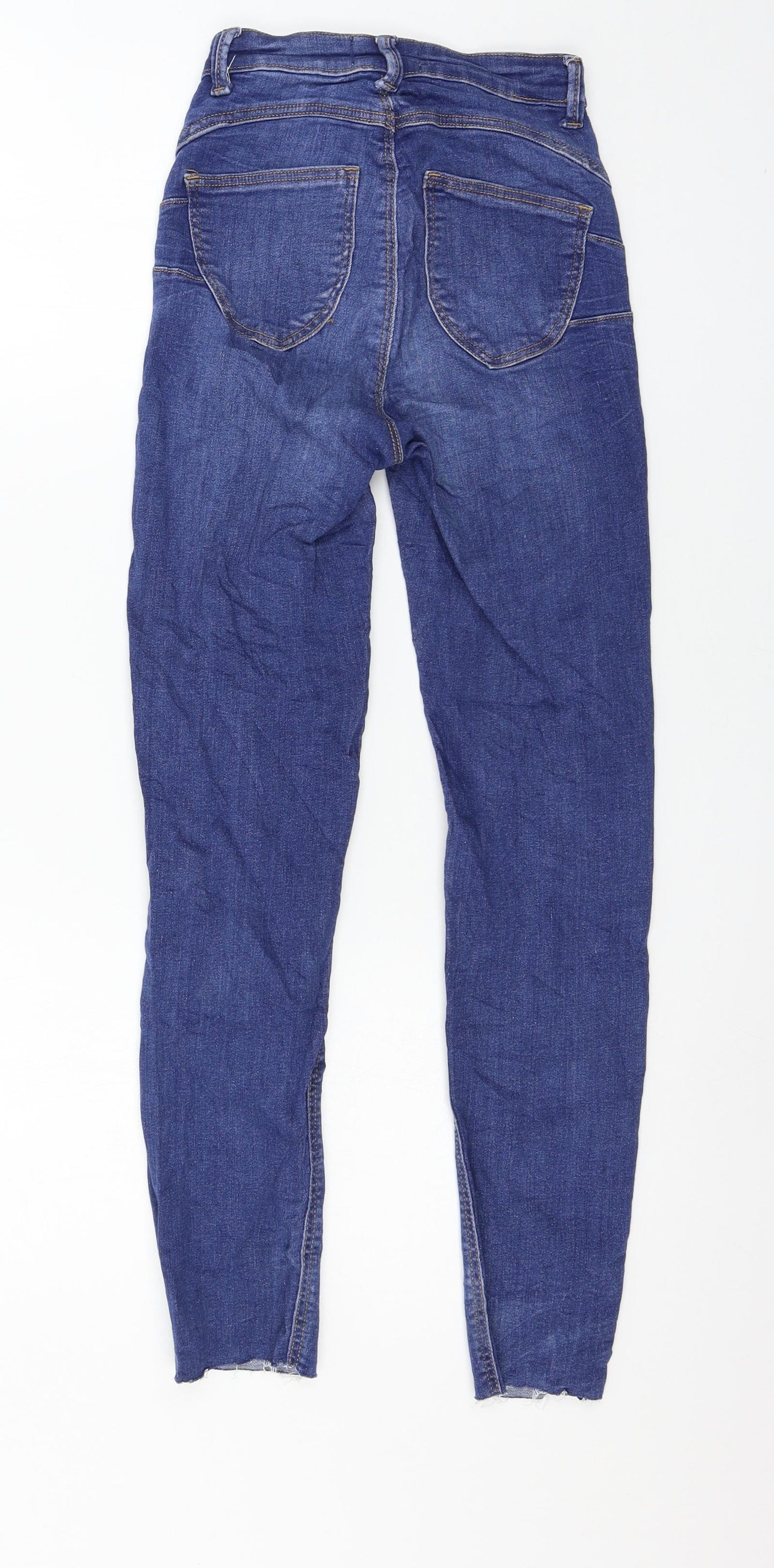TALLY WEiJL Womens Blue  Denim Skinny Jeans Size 4 L26 in