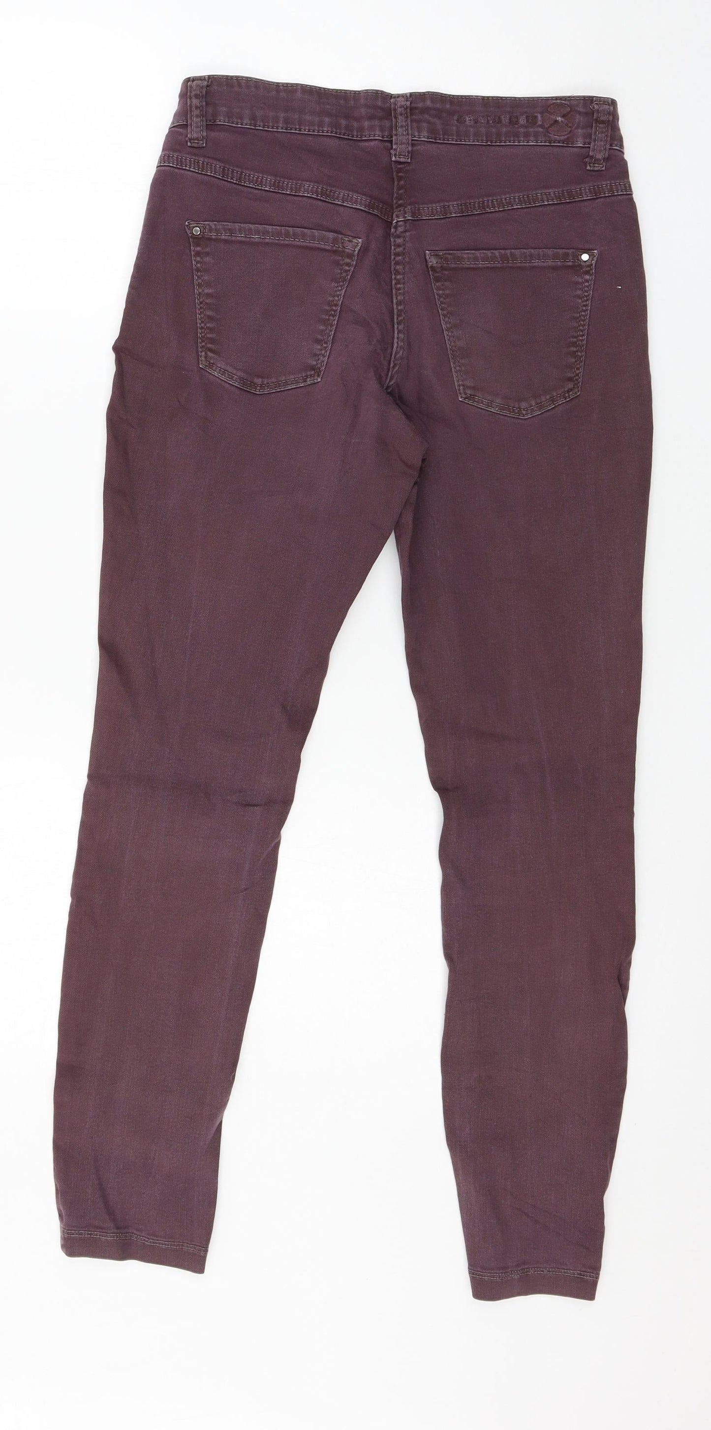MAC Jeans Womens Purple  Denim Skinny Jeans Size 30 in L27 in