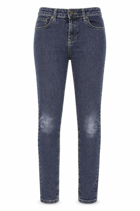 Fishbone Womens Blue  Denim Skinny Jeans Size 28 in L28 in