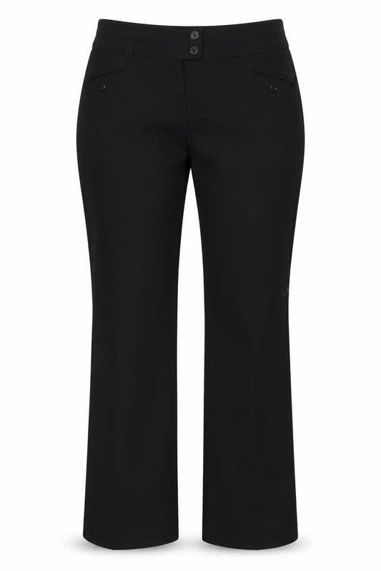 New Look Womens Black   Trousers  Size 12 L32 in