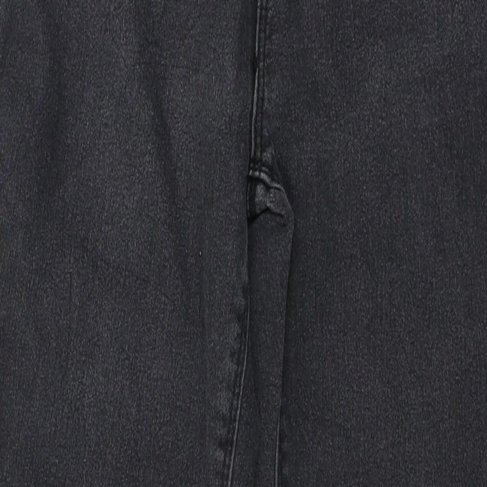 Denim & Co. Girls Grey  Denim Skinny Jeans Size 9-10 Years