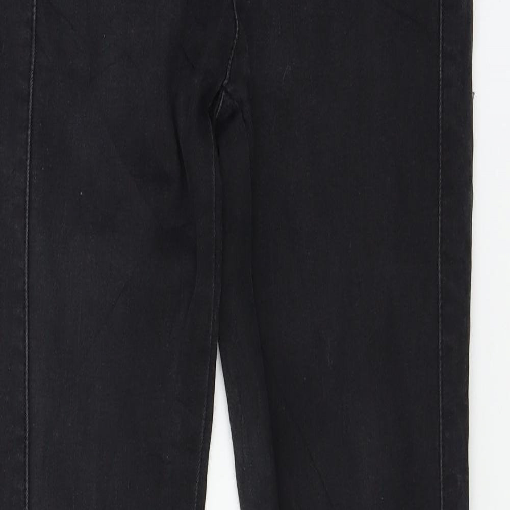 Amisu Womens Black  Denim Skinny Jeans Size 25 in L29 in
