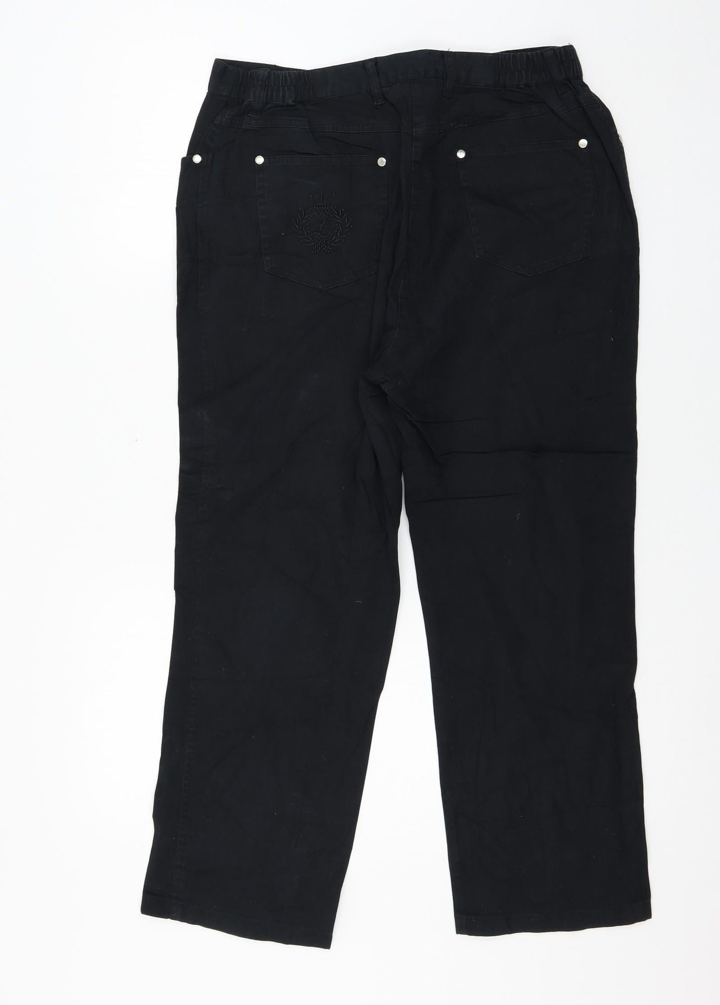 Berger du Nord Womens Black   Trousers  Size 32 in L26 in