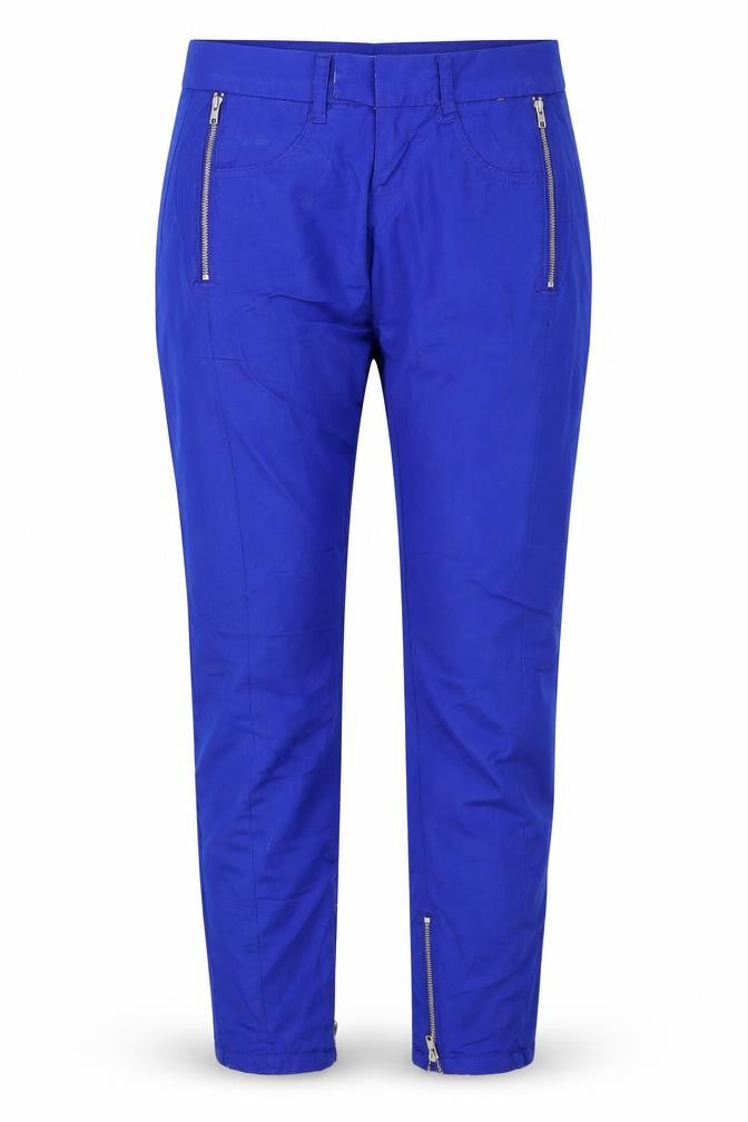 Chillin Womens Blue   Trousers  Size S L28 in