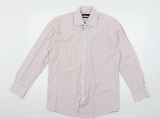 Cedar Wood State Mens Pink    Button-Up Size 15