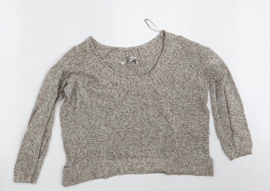 American Rag Cie Womens Brown   Pullover Jumper Size L