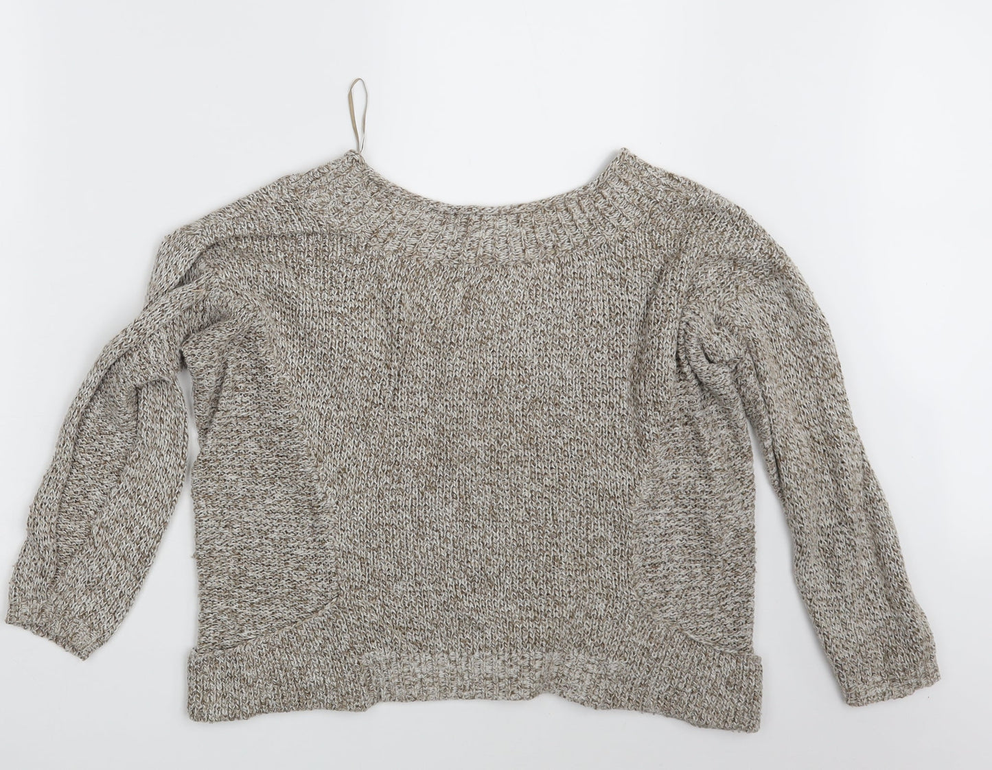American Rag Cie Womens Brown   Pullover Jumper Size L
