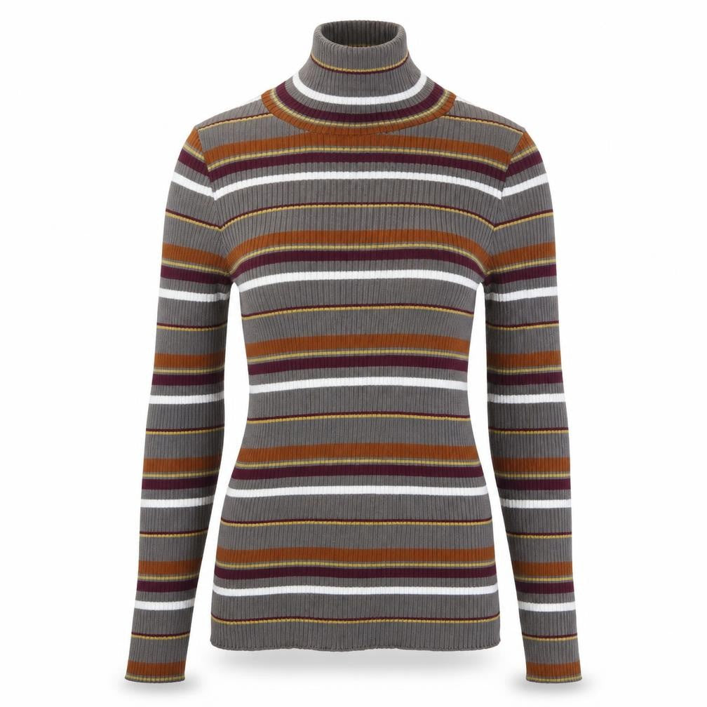 STR Womens Multicoloured Striped  Pullover Jumper Size S