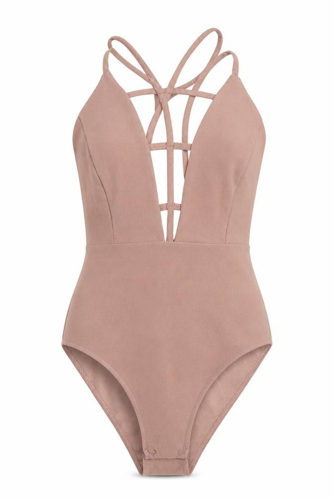 Preworn Womens Pink   Bodysuit One-Piece Size 6