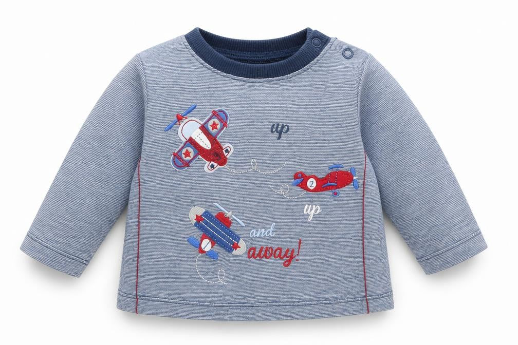 Mothercare Baby Blue   Basic T-Shirt Size 0-3 Months