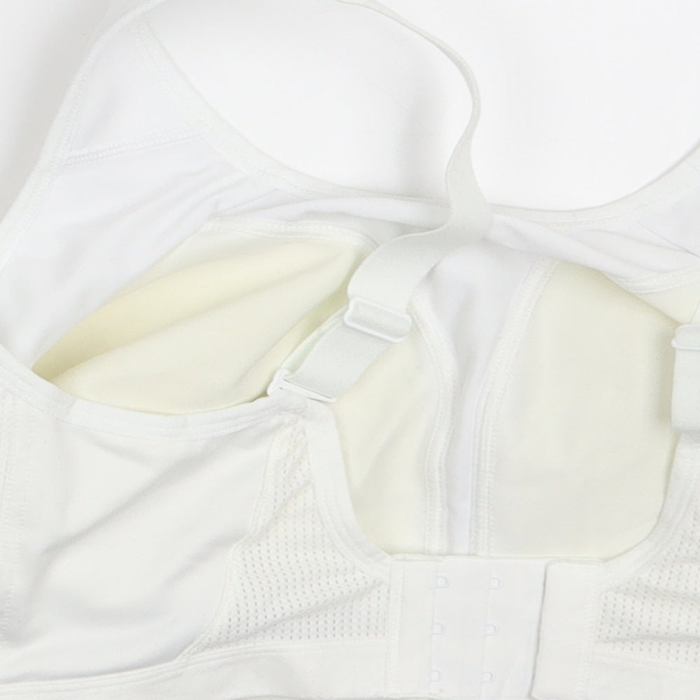 M&S Womens Ivory   Cropped Tank Size 10