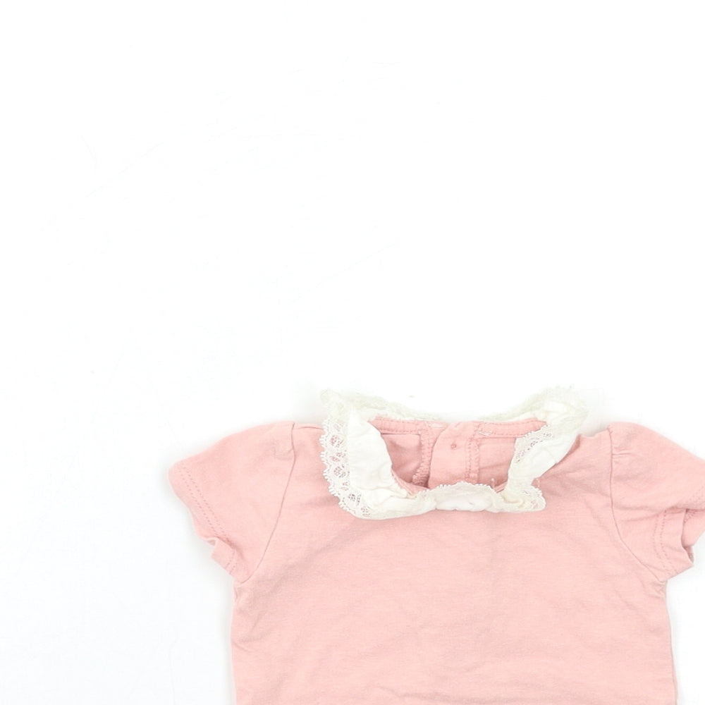 TU Baby Pink   Babygrow One-Piece Size 0-3 Months