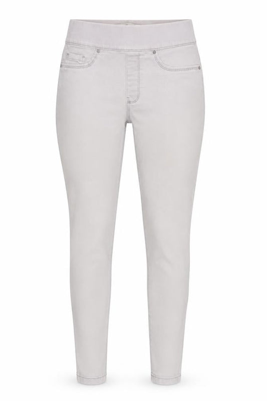 Denim & Co. Womens Grey  Denim Jegging Jeans Size 8 L28 in