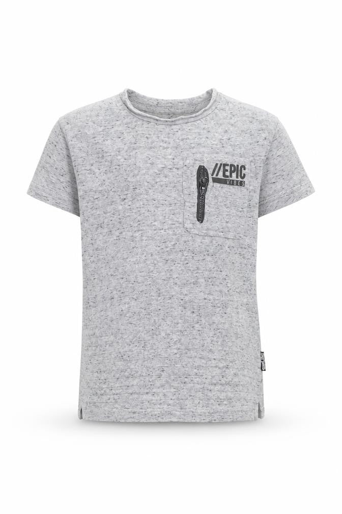 Primark Boys Grey   Basic T-Shirt Size 5-6 Years