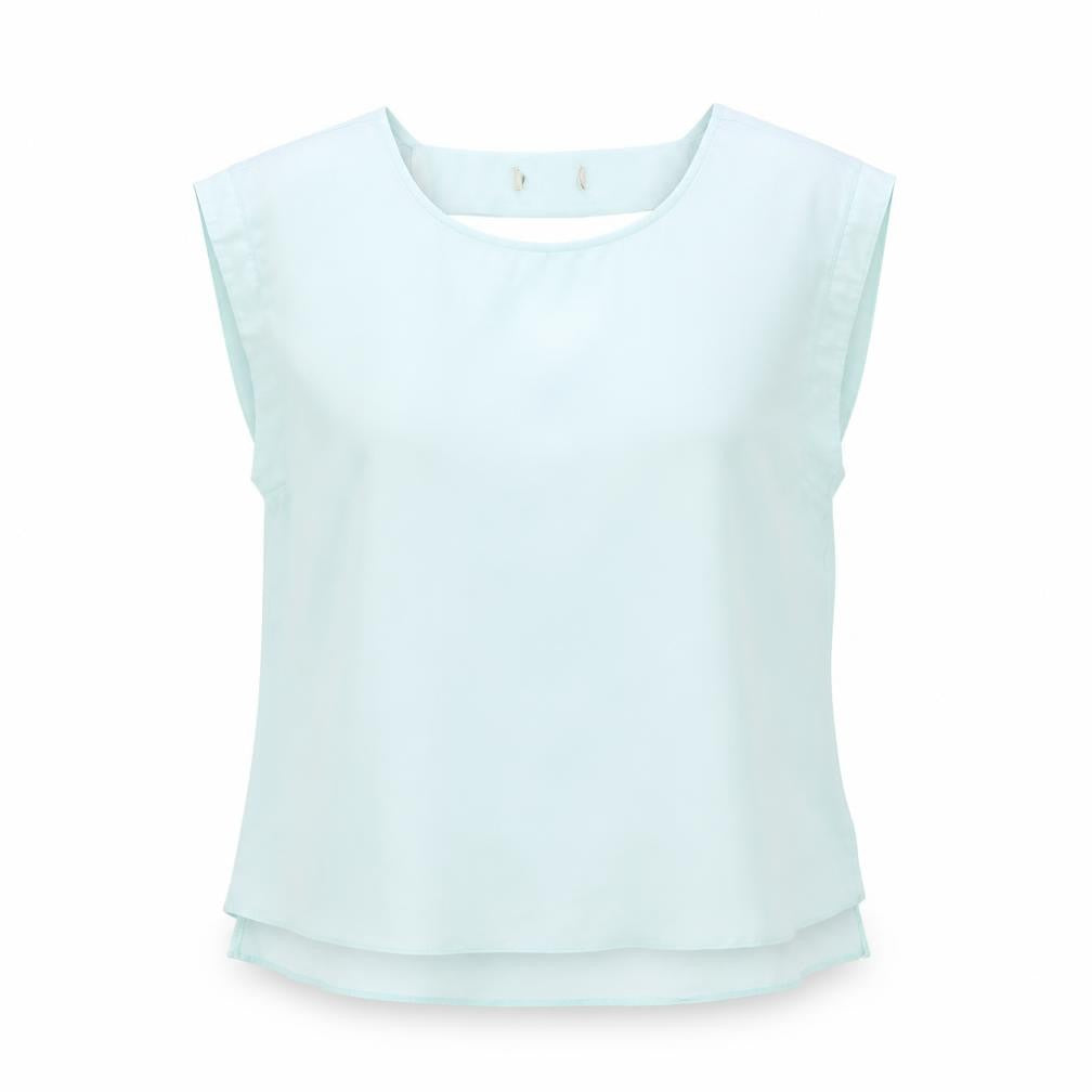 Papaya Womens Blue   Basic Blouse Size 12
